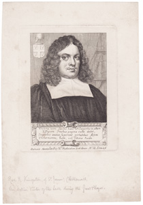 antique portrait from Pepys Diary